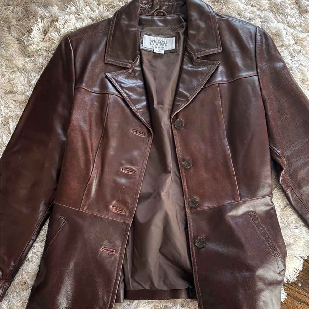 Wilsons Leather Brown Jacket